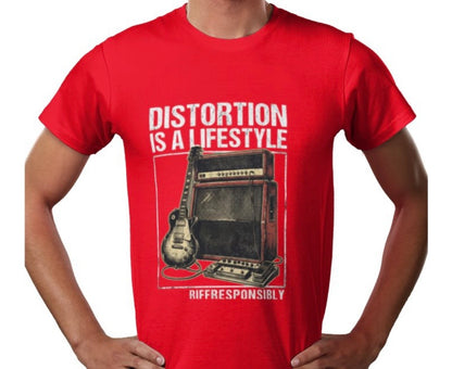 Riff Responsibly | Distortion Is A Lifestyle T-Shirt