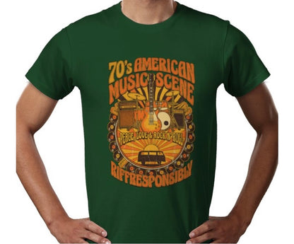 Riff Responsibly | 70's Americana T-Shirt