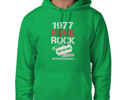 Riff Responsibly | 1977 Punk Rock Hoodie