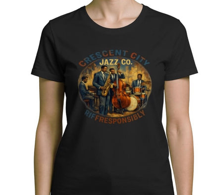 Riff Responsibly | Crescent City Women T-Shirt