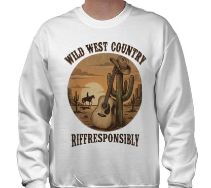 Riff Responsibly | Wild West Country Sweatshirt