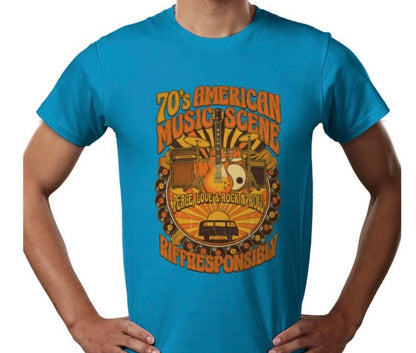 Riff Responsibly | 70's Americana T-Shirt