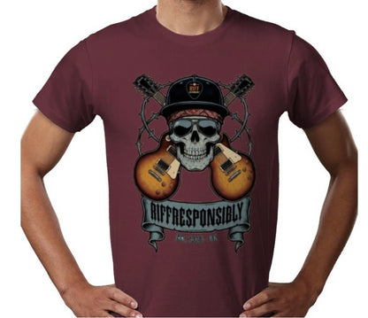 Riff Responsibly | Dead Mans Chords T-Shirt
