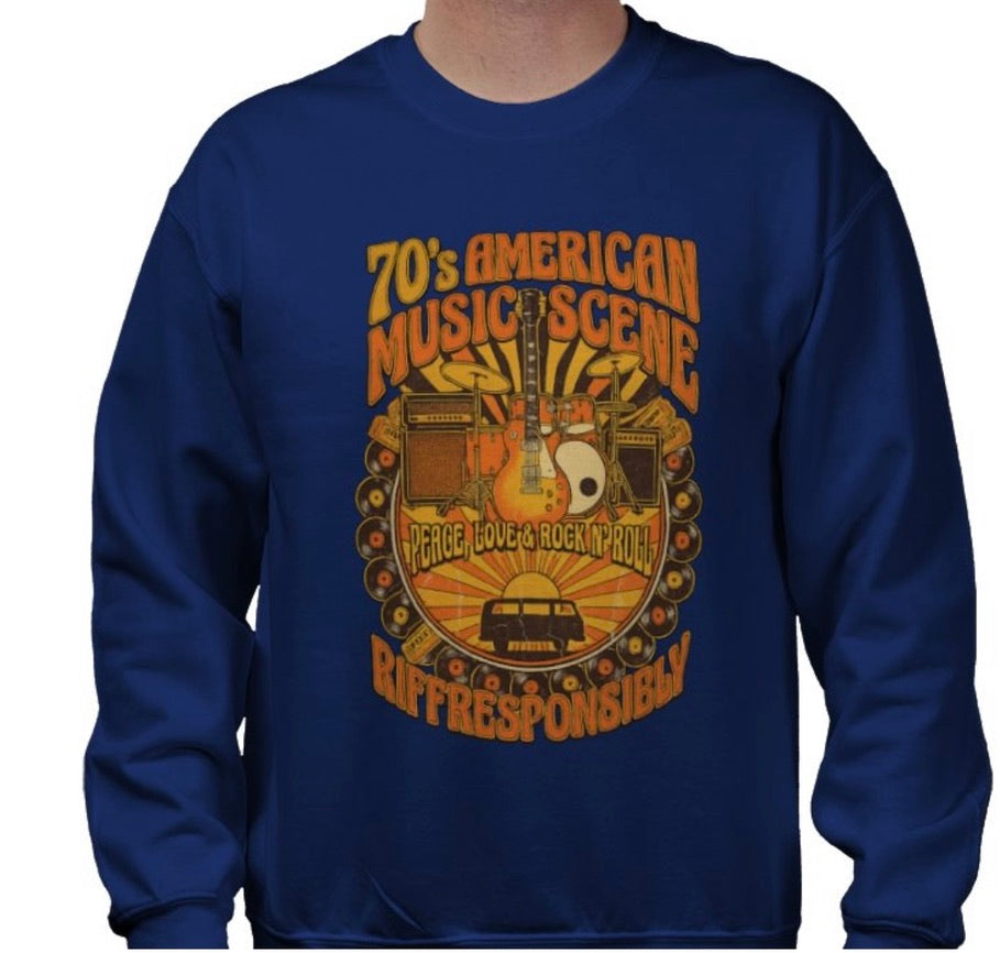 Riff Responsibly | 70's Americana Sweatshirt