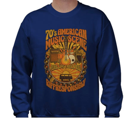 Riff Responsibly | 70's Americana Sweatshirt