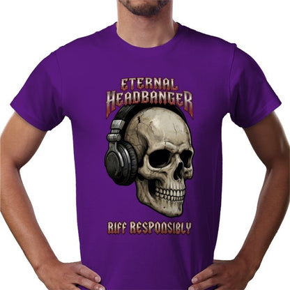 Riff Responsibly | Eternal Headbanger T Shirt