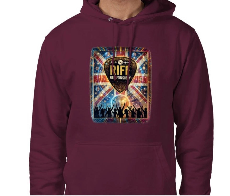 Riff Responsibly | Midnight Fever Hoodie