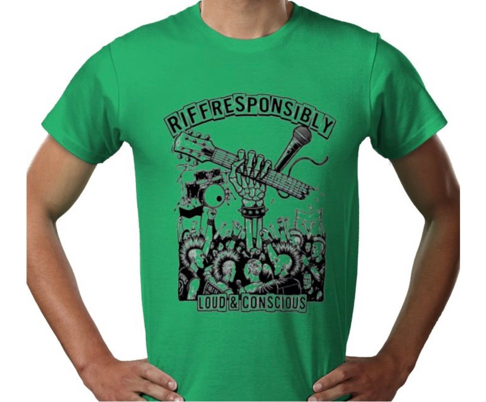 Riff Responsibly | Loud & Conscious T-Shirt