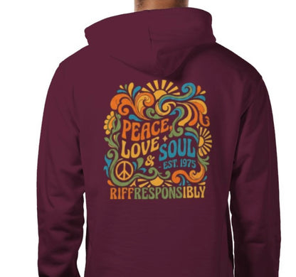 Riff Responsibly | Peace, Love & Soul Hoodie