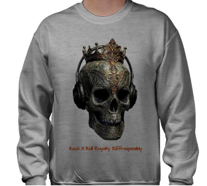Riff Responsibly | Rock N Roll Royalty Sweatshirt