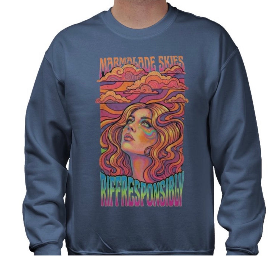 Riff Responsibly | Marmalade Skies Sweatshirt