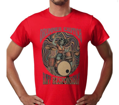 Riff Responsibly | Drummer Exotica T-Shirt
