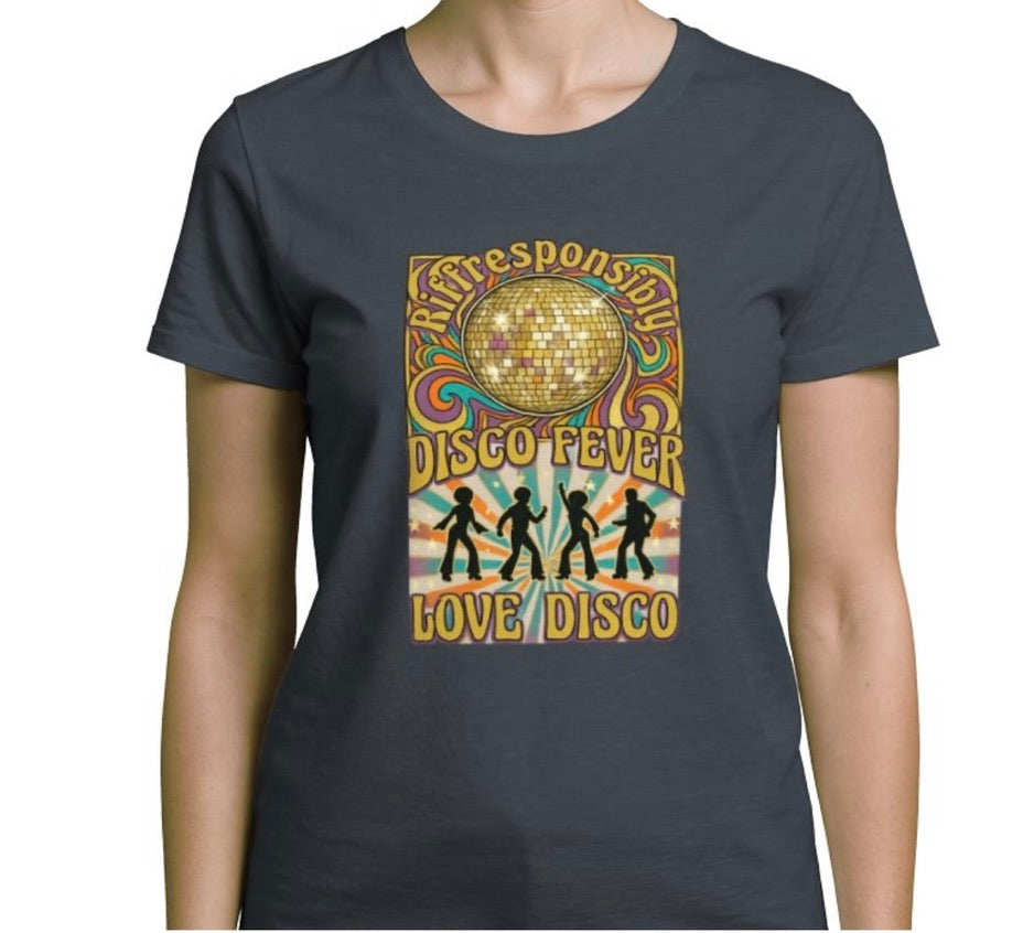 Riff Responsibly | Love Disco Women T-Shirt