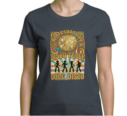 Riff Responsibly | Love Disco Women T-Shirt