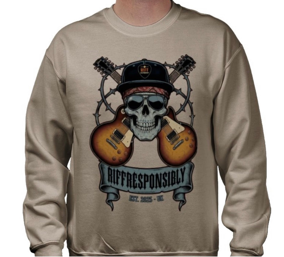 Riff Responsibly | Dead Mans Chords Sweatshirt