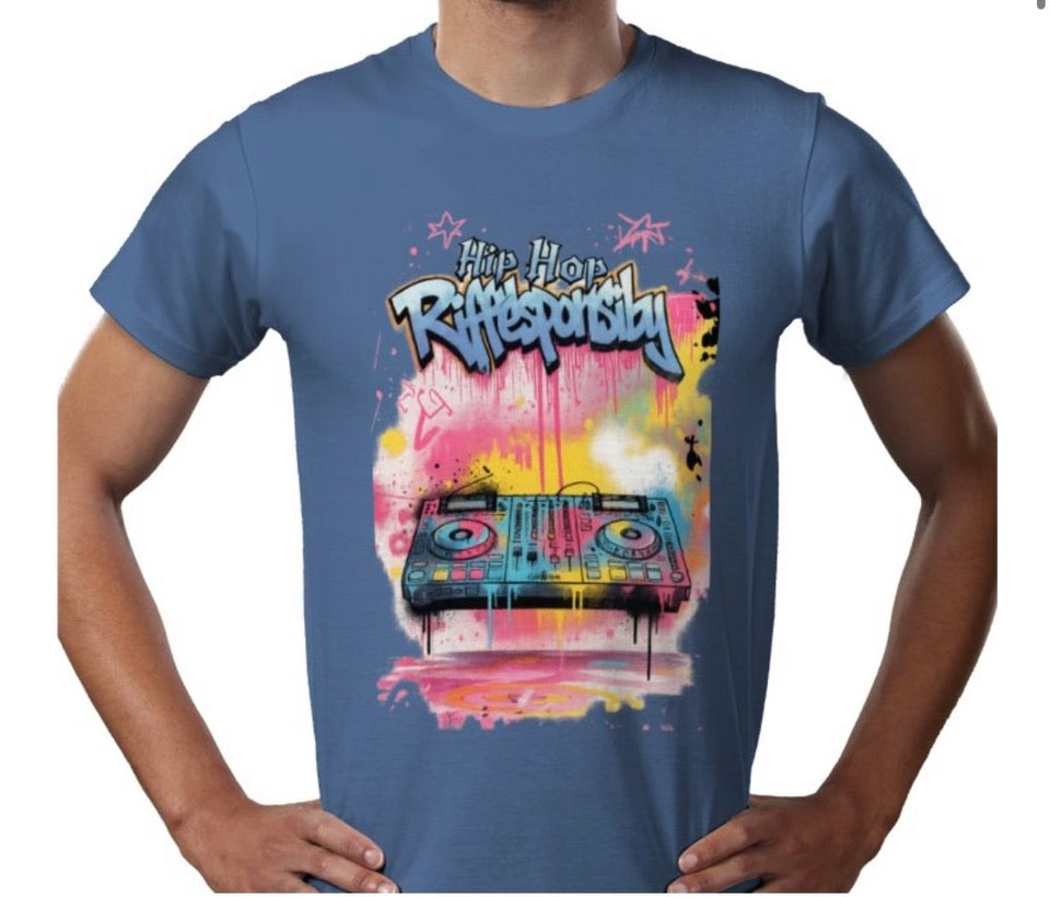 Riff Responsibly | Hip-Hop Decks T-Shirt