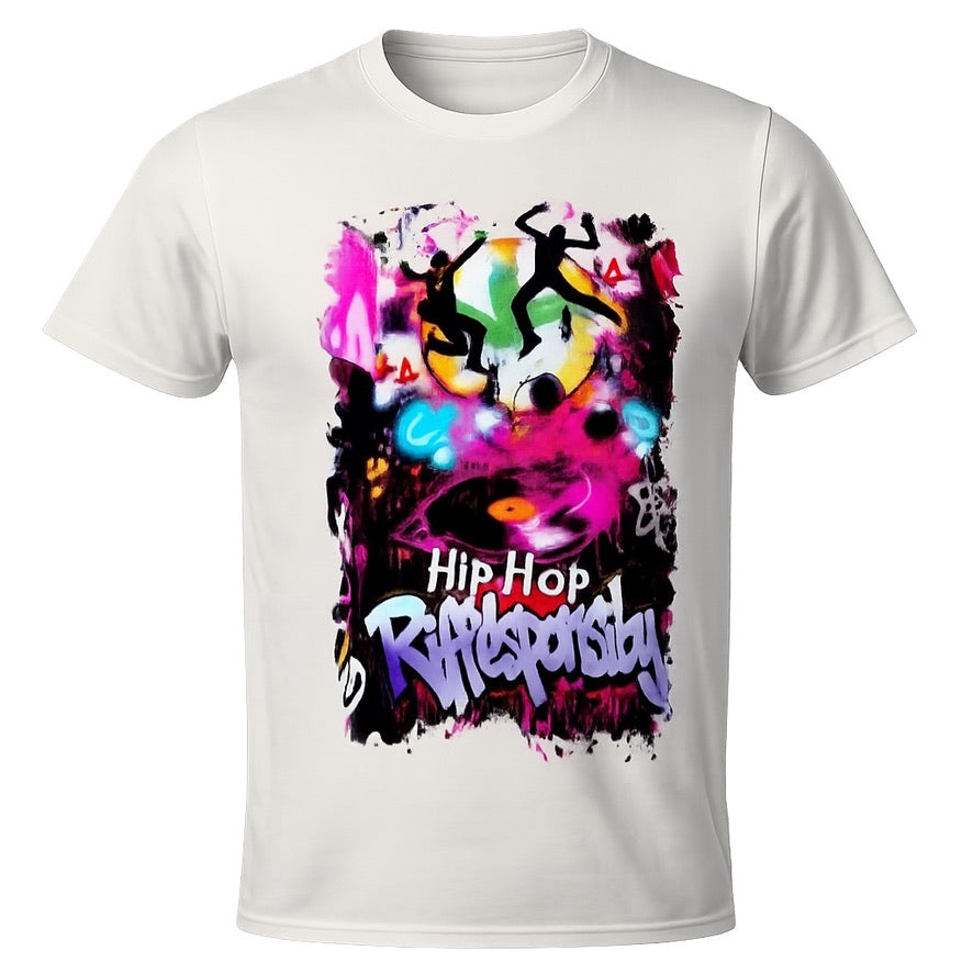 Riff Responsibly | Hip-Hop Graphic T-Shirt