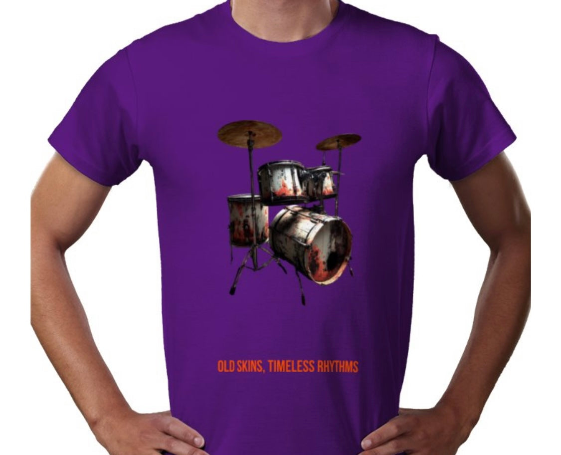 Riff Responsibly | Old Skins Timeless Rhythms T-Shirt