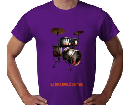 Riff Responsibly | Old Skins Timeless Rhythms T-Shirt