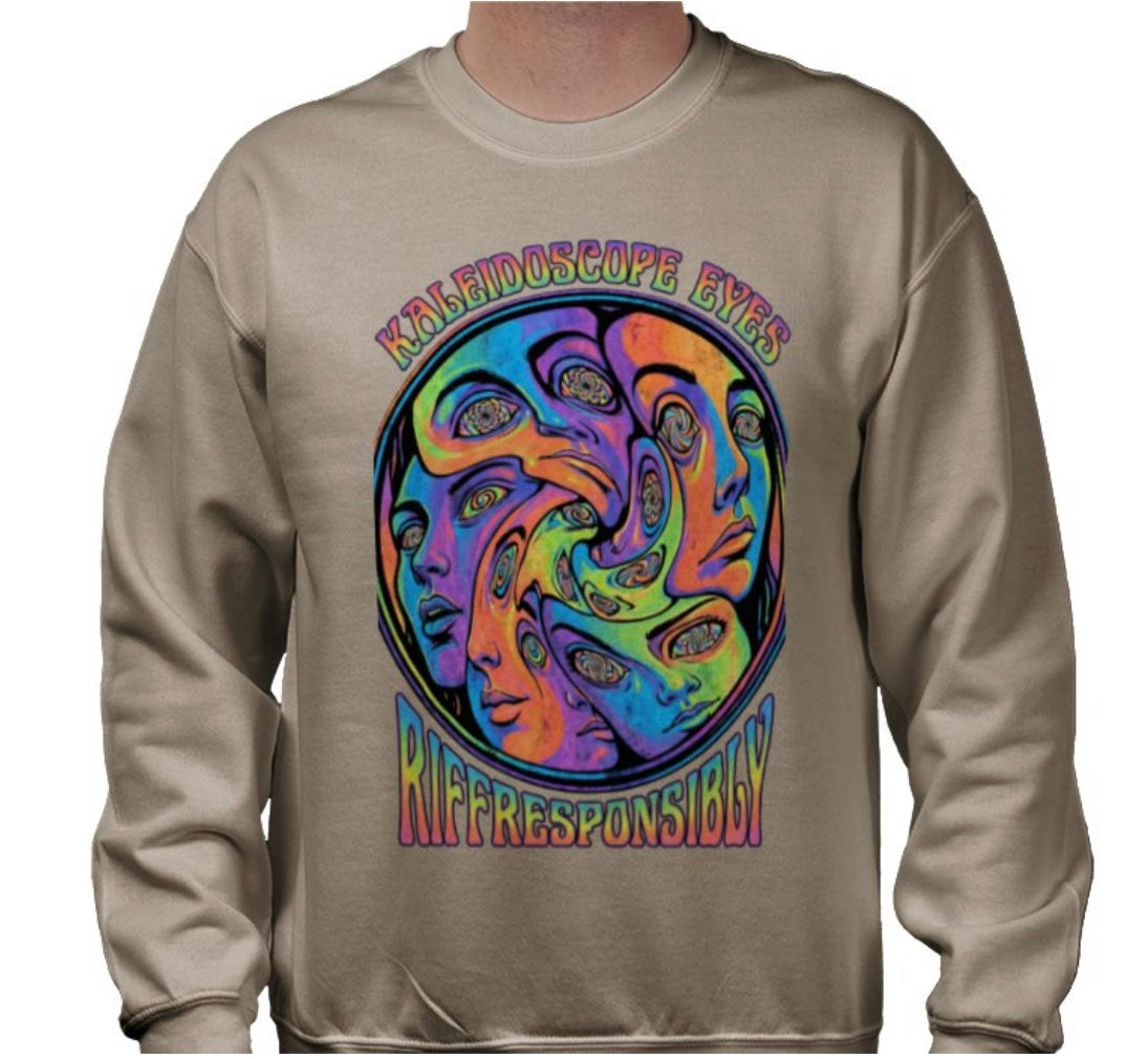 Riff Responsibly | Kaleidoscope Eyes Sweatshirt
