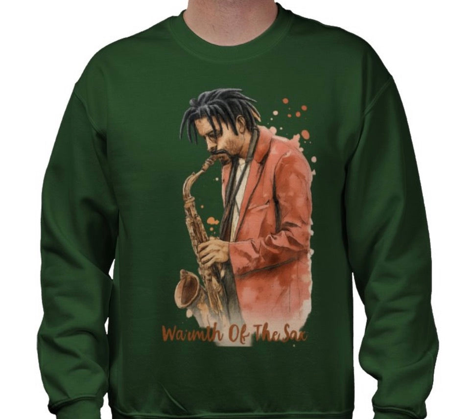 Riff Responsibly | Warmth Of The Sax Sweatshirt
