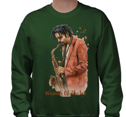 Riff Responsibly | Warmth Of The Sax Sweatshirt