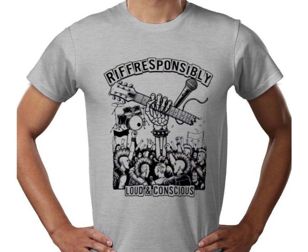 Riff Responsibly | Loud & Conscious T-Shirt