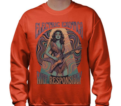 Riff Responsibly | Electric Exotica Sweatshirt