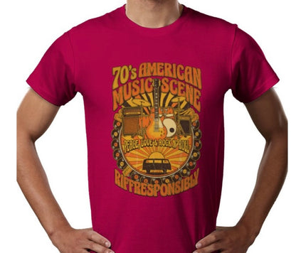 Riff Responsibly | 70's Americana T-Shirt