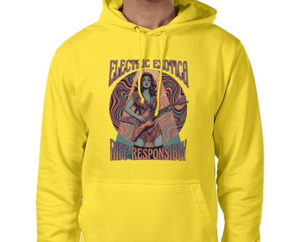 Riff Responsibly | Electric Exotica Hoodie