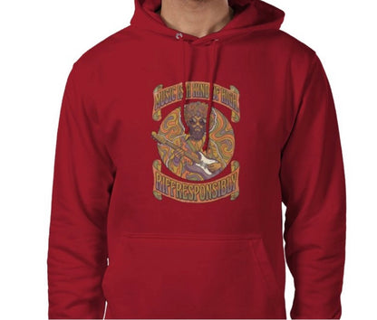 Riff Responsibly | Music Is A Kind Of High Hoodie