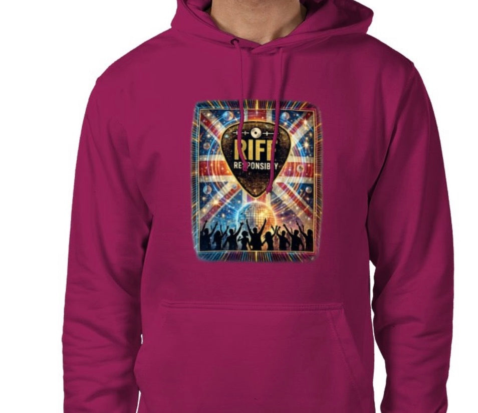 Riff Responsibly | Midnight Fever Hoodie