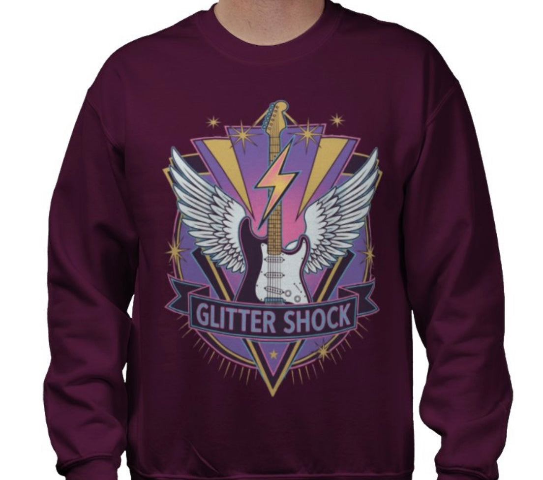 Riff Responsibly | Glitter Shock Sweatshirt