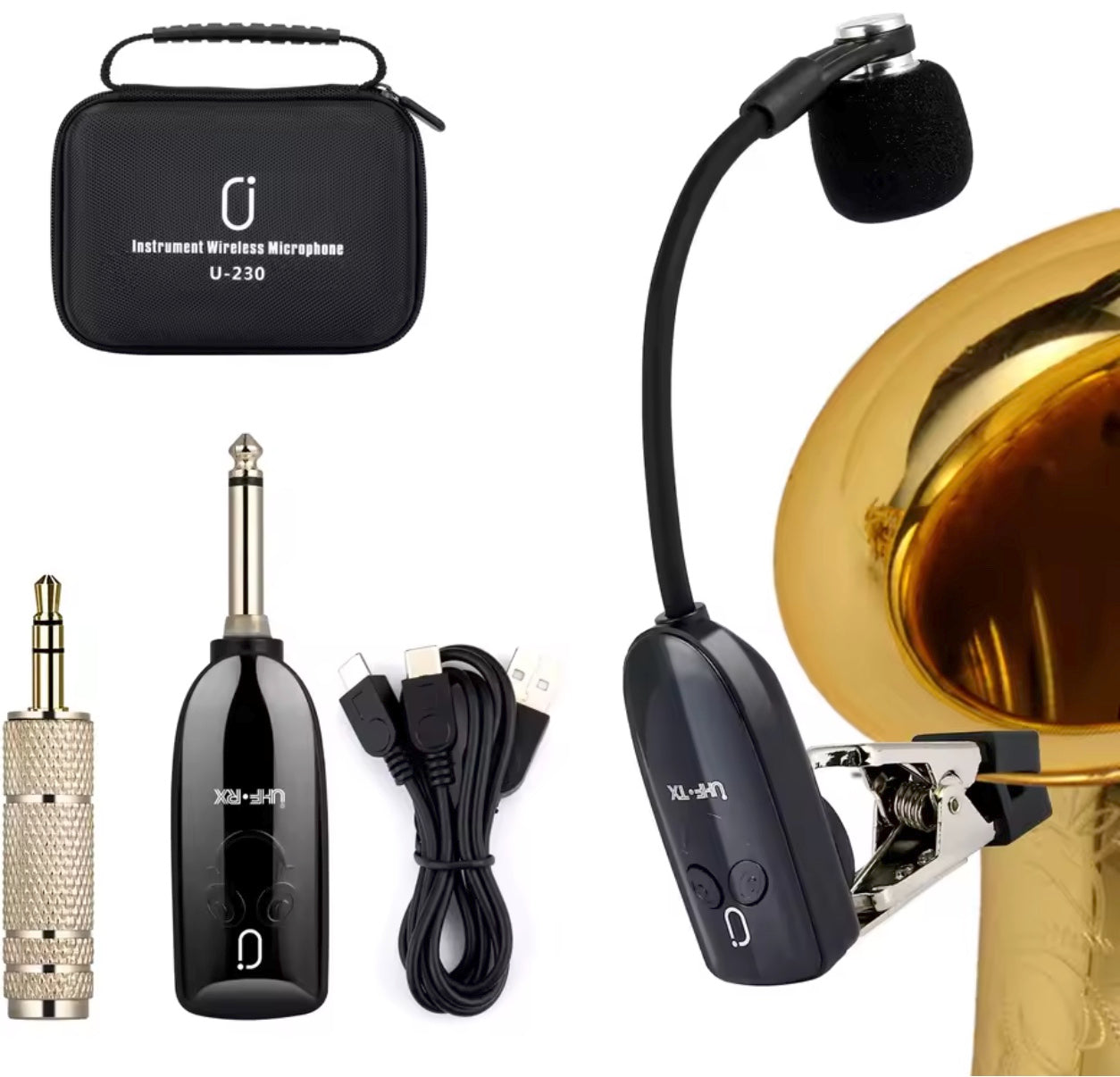 JYX U-230 Instrument Wireless Microphone
