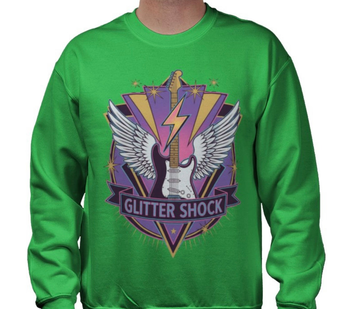 Riff Responsibly | Glitter Shock Sweatshirt
