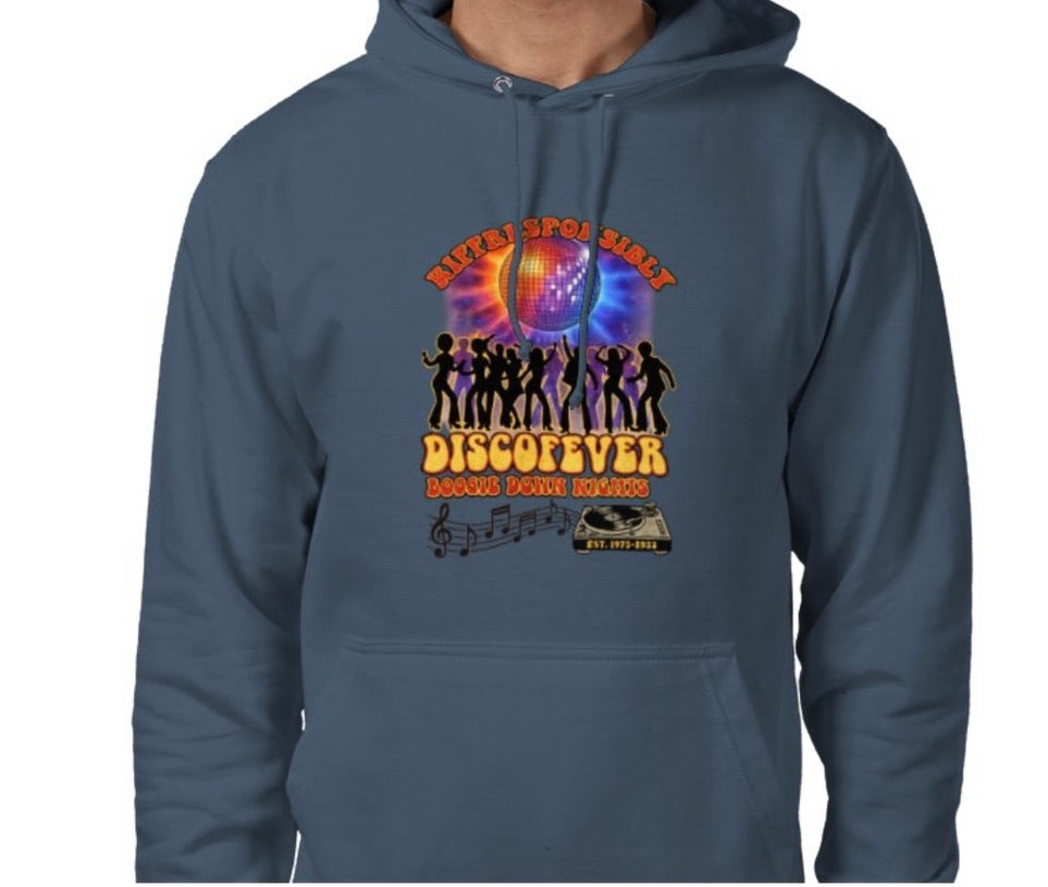 Riff Responsibly | Boogie Down Nights Hoodie