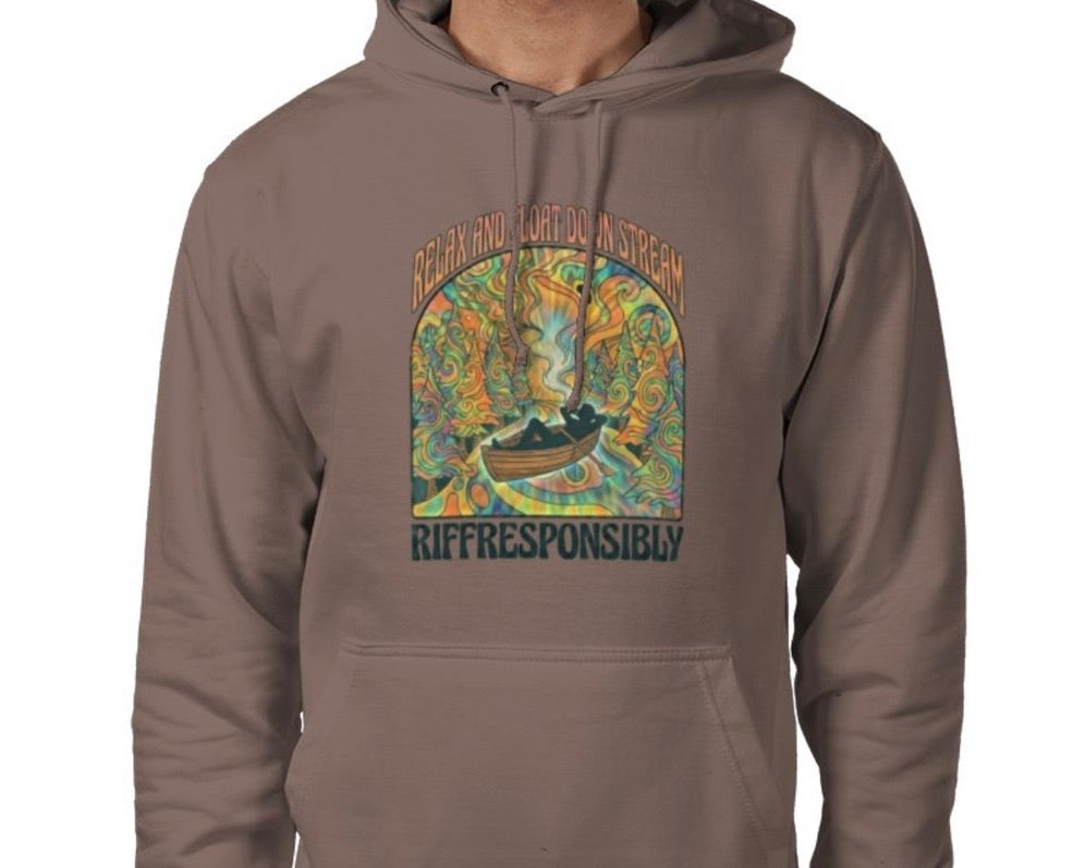 Riff Responsibly | Relax & Float Down Stream Hoodie