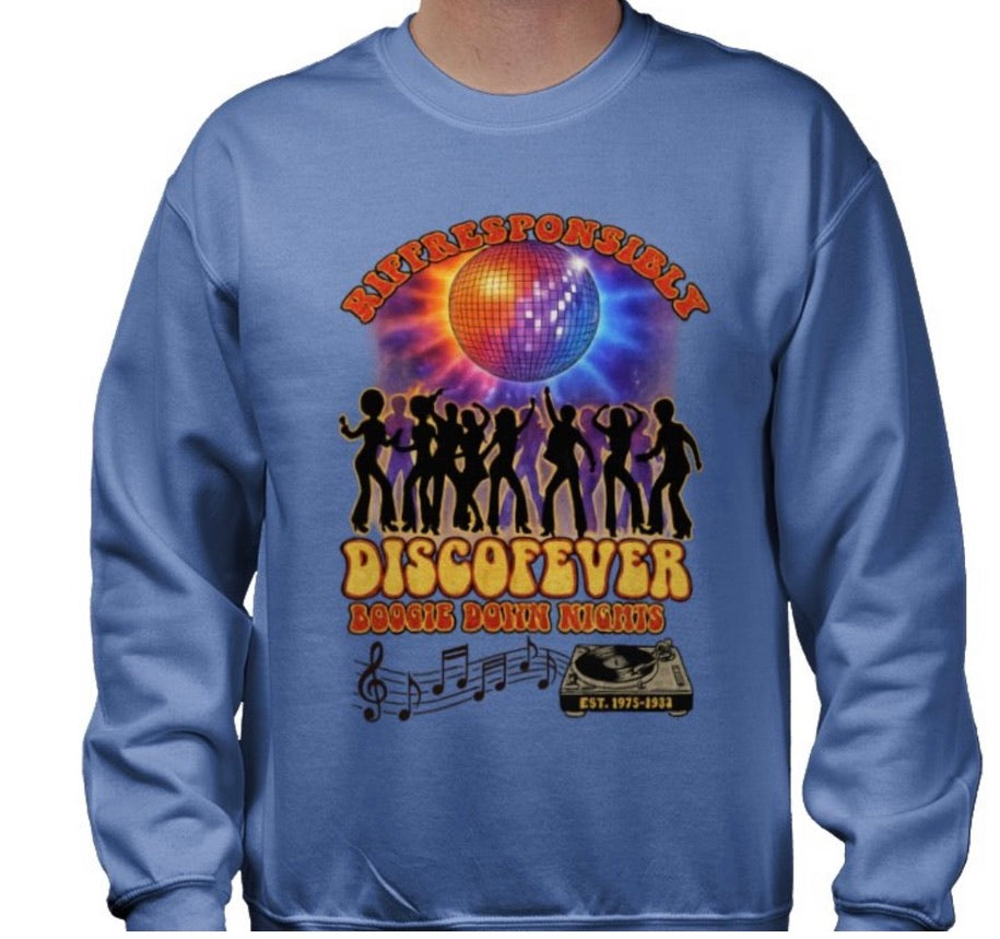 Riff Responsibly | Boogie Down Nights Sweatshirt