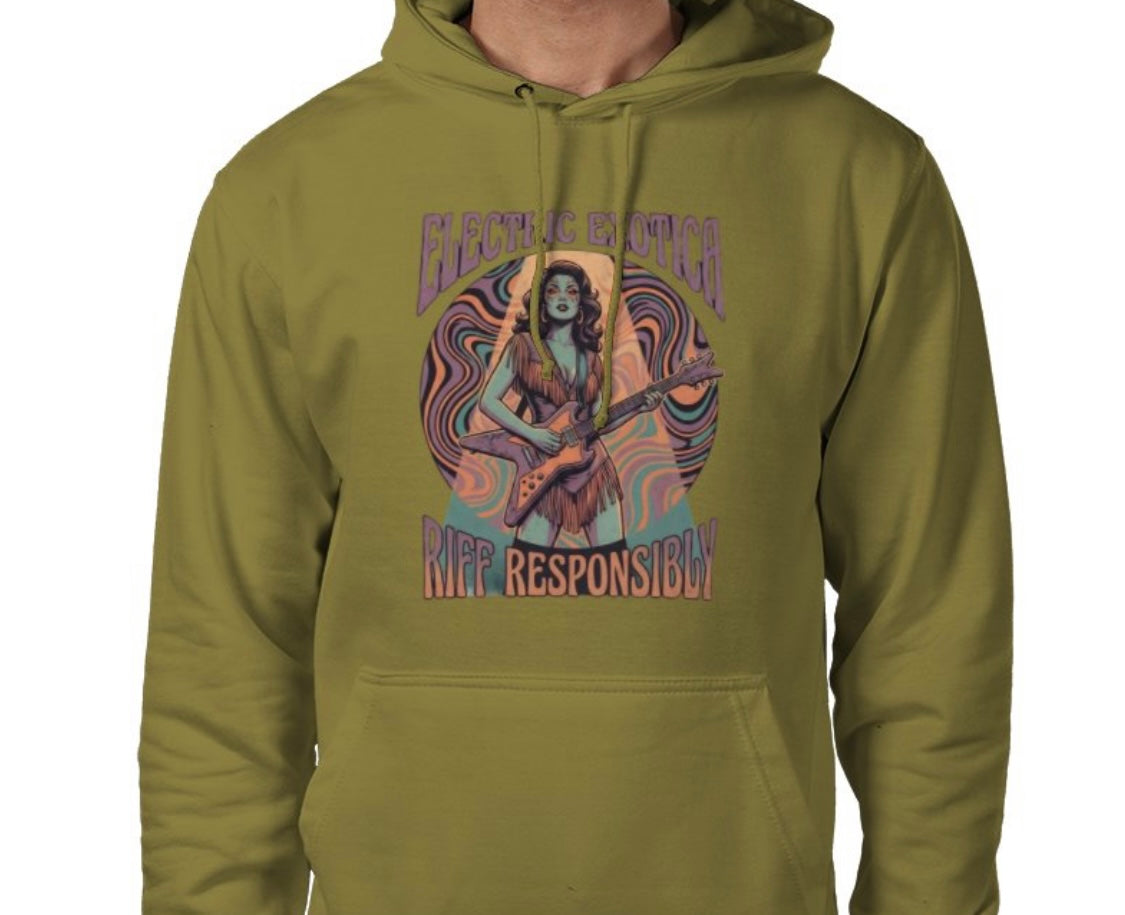 Riff Responsibly | Electric Exotica Hoodie