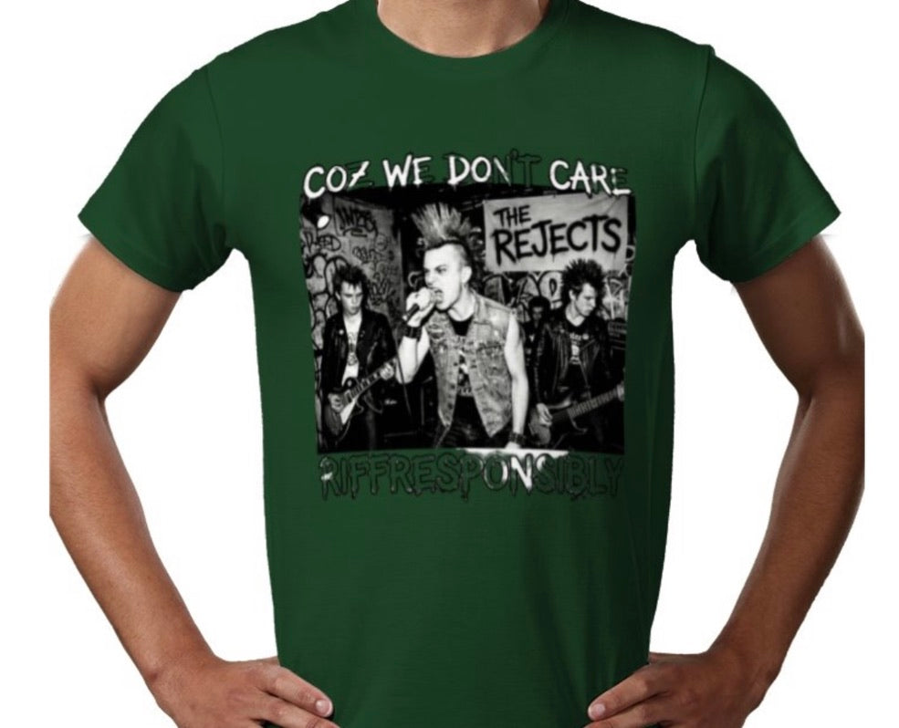 Riff Responsibly | Coz We Don't Care T-Shirt