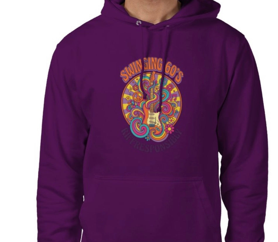Riff Responsibly | Swinging 60s' Hoodie