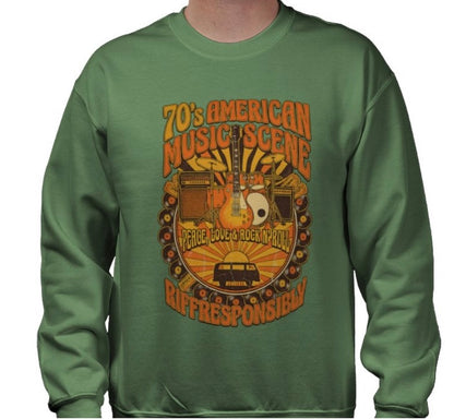 Riff Responsibly | 70's Americana Sweatshirt