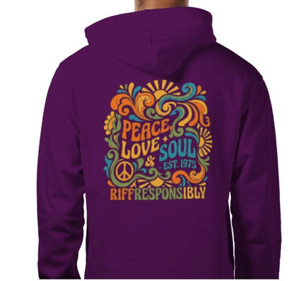 Riff Responsibly | Peace, Love & Soul Hoodie
