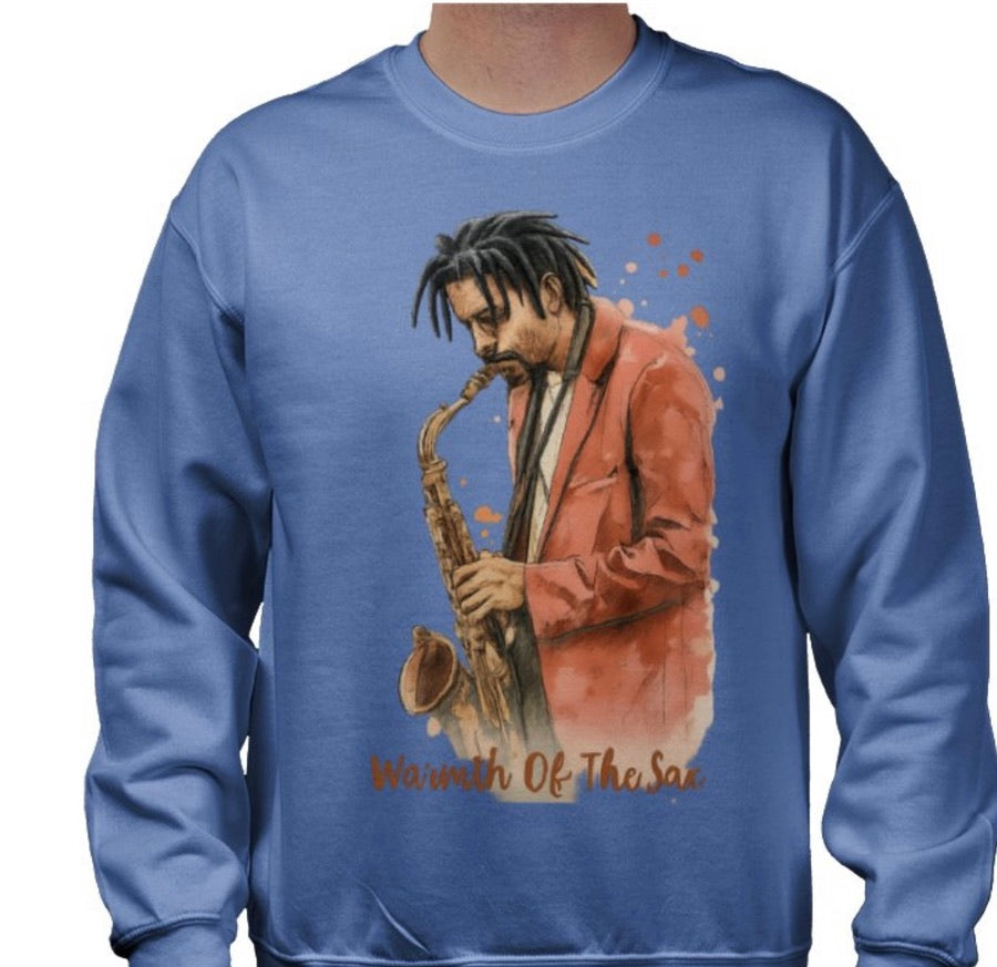Riff Responsibly | Warmth Of The Sax Sweatshirt