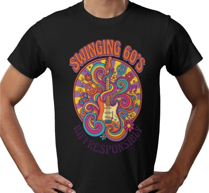 Riff Responsibly | Swinging 60s' T-Shirt