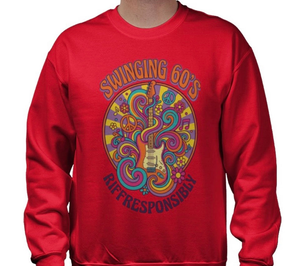 Riff Responsibly | Swinging 60s' Sweatshirt