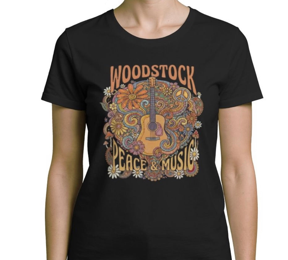 Riff Responsibly | Woodstock T-Shirt Women