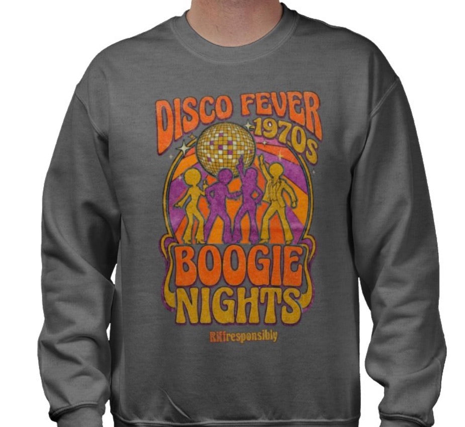 Riff Responsibly | Disco Fever Boogie Nights Sweatshirt