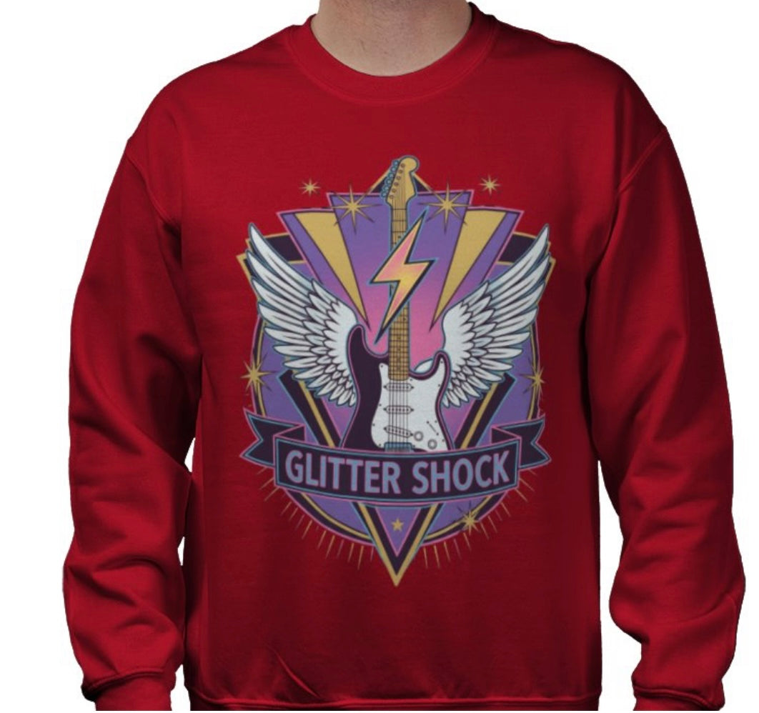 Riff Responsibly | Glitter Shock Sweatshirt