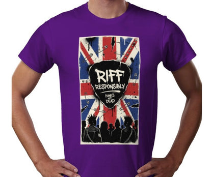 Riff Responsibly | Punk's Not Dead T-Shirt